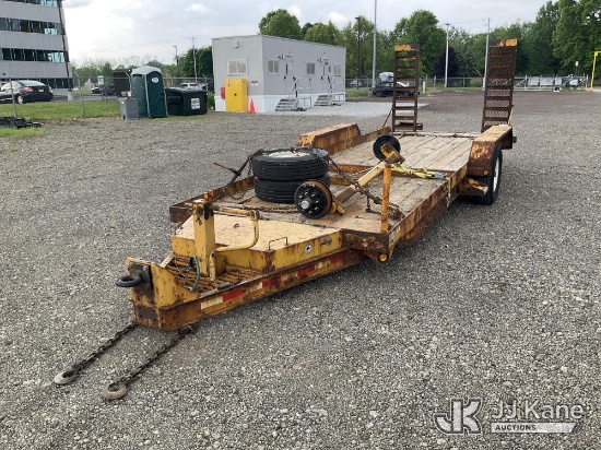 (Louisville, OH) 2016 CAMS 6CAM20DG T/A Tagalong Equipment Trailer Rear Wheel Assembly Issue, Body &