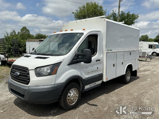 (Plymouth Meeting, PA) 2018 Ford Transit 350 Enclosed Service Van Runs & Moves, Check Engine Light O