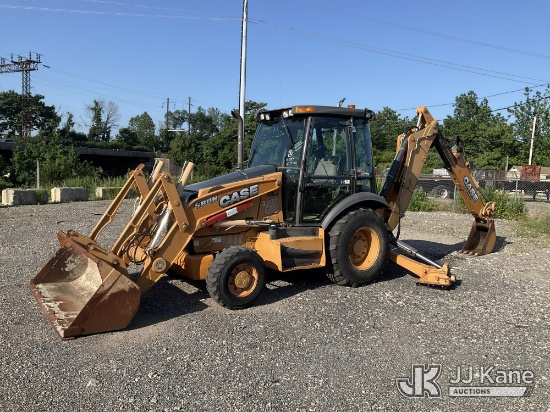 (Plymouth Meeting, PA) 2011 Case 580N 4x4 Tractor Loader Backhoe Danella Unit) (Runs Moves & Operate
