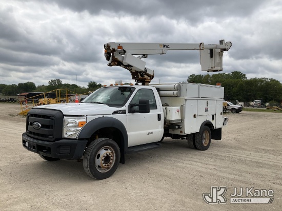 (Charlotte, MI) Altec AT200-A, Articulating & Telescopic Non-Insulated Bucket Truck mounted behind c