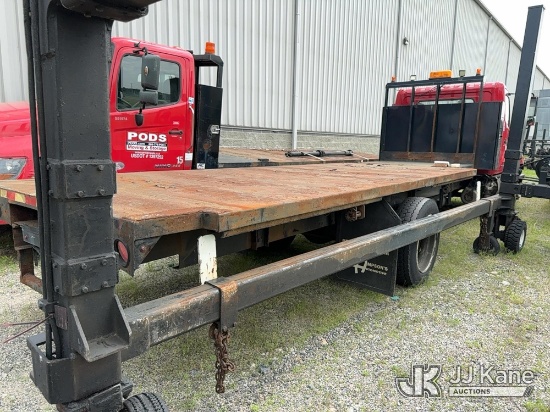 (North Kingstown, RI) 2017 Hino 268A Flatbed Truck Not Running, Condition Unknown