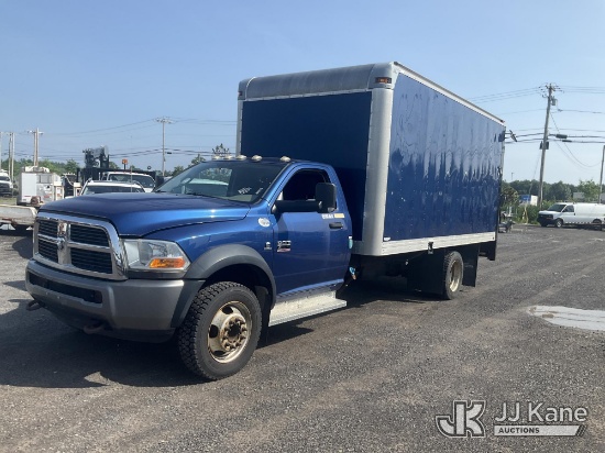 (Rome, NY) 2011 Dodge Ram 4500 Cutaway Van Body Truck Runs & Moves, Check Engine Light On, Liftgate 