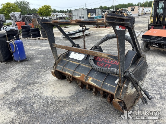 (Rome, NY) 2019 Caterpillar HM415C Mulching Head Attachment Operation Unknown, Rust Damage
