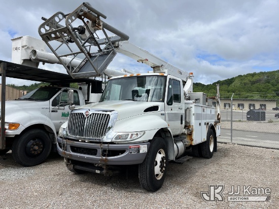 (Smock, PA) Altec A40P, Telescopic Cable Placing Bucket Truck rear mounted on 2012 International Dur