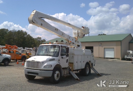 (West Berlin, NJ) Altec AA55E, Material Handling Bucket Truck rear mounted on 2017 Freightliner M2 1