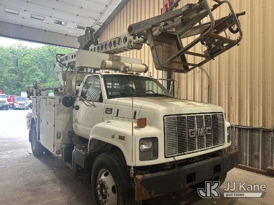 (Hagerstown, MD) Telsta Uncategorized, Non-Insulated Cable Placing Bucket rear mounted on 2002 GMC C