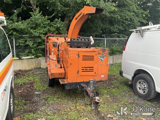 (Plymouth Meeting, PA) 2017 Vermeer BC1000XL Portable Chipper (12in Drum), Trailer Mounted No Title.