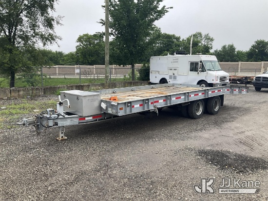 (Plymouth Meeting, PA) 2018 Sauber 1580TB 12-Ton Galvanized T/A Tilt Top Equipment Trailer