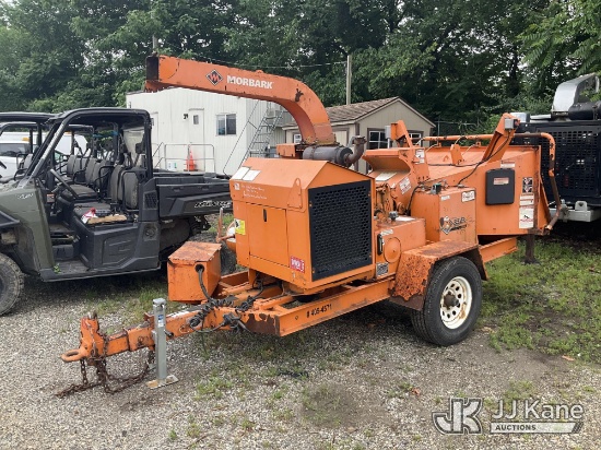 (Plymouth Meeting, PA) 2014 Morbark M12R Portable Chipper (12in Drum), Trailer Mounted No Title. Sel