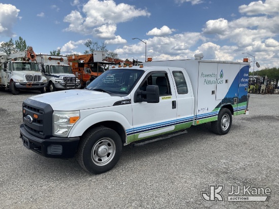 (Plymouth Meeting, PA) 2011 Ford F350 Extended-Cab Enclosed Service Truck CNG Only) (Runs & Moves, B
