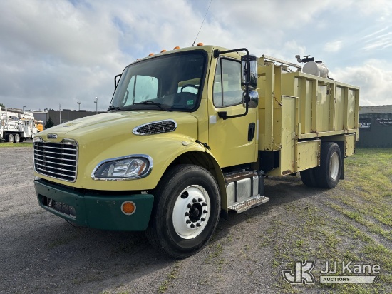 (Plains, PA) 2013 Freightliner M2106 Spray Truck Runs & Moves, Check Engine Light On, Unidentified L