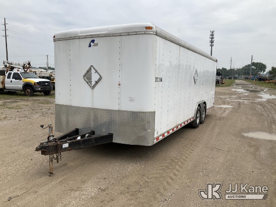 (Charlotte, MI) 2007 Pace American CS822TA3 T/A Enclosed Cargo Trailer Water Damage Inside