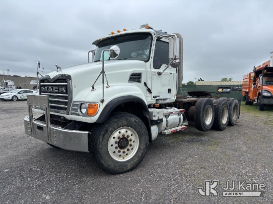 (Plains, PA) 2006 Mack CV713 Truck Tractor Runs & Moves, Unidentified Leak Under Hood, Body & Rust D