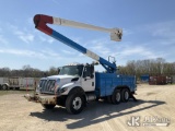 (Charlotte, MI) HiRanger 5FC-55, Articulating Non-Over Center Bucket Truck rear mounted on 2010 Inte