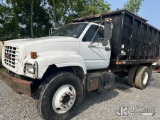 (Hagerstown, MD) 2000 GMC C7500 Dump Truck Not Running, Condition Unknown, Missing Parts, Body & Rus