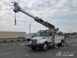 (Rome, NY) Altec DM47B-TR, Digger Derrick rear mounted on 2019 International 4300 Utility Truck Runs