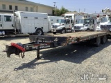(Harmans, MD) 2011 Felling FT-24-2 T/A Tagalong Equipment Trailer Rust Damage