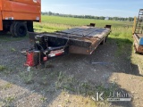 (Charlotte, MI) 2016 Interstate 20DTA T/A Tagalong Flatbed Trailer Power Jack, Brakes Are Locked Up,