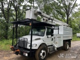 (Hagerstown, MD) Terex/Telelect Hi-Ranger XT-55, Over-Center Bucket Truck mounted behind cab on 2012