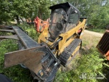 (Hagerstown, MD) 2015 Caterpillar 299D Rubber Tracked Skid Steer Not Running, No Power, Condition Un