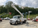 (Shrewsbury, MA) Altec AM55E-OC, Material Handling Bucket Truck rear mounted on 2017 Freightliner M2