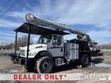 (Rome, NY) Dealer Only) (Altec LR760-E70RM, Over-Center Elevator Bucket Truck rear mounted on 2019 F