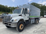 (Shrewsbury, MA) 2005 International 7400 Chipper Dump Truck Runs, Moves & Dump Operates) (ABS Light 
