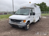 (Louisville, OH) 2007 Ford E450 Cutaway Enclosed Service Van Runs & Moves) (Check Engine Light On, P