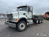 (Plains, PA) 2006 Mack CV713 Truck Tractor Runs & Moves, Unidentified Leak Under Hood, Body & Rust D