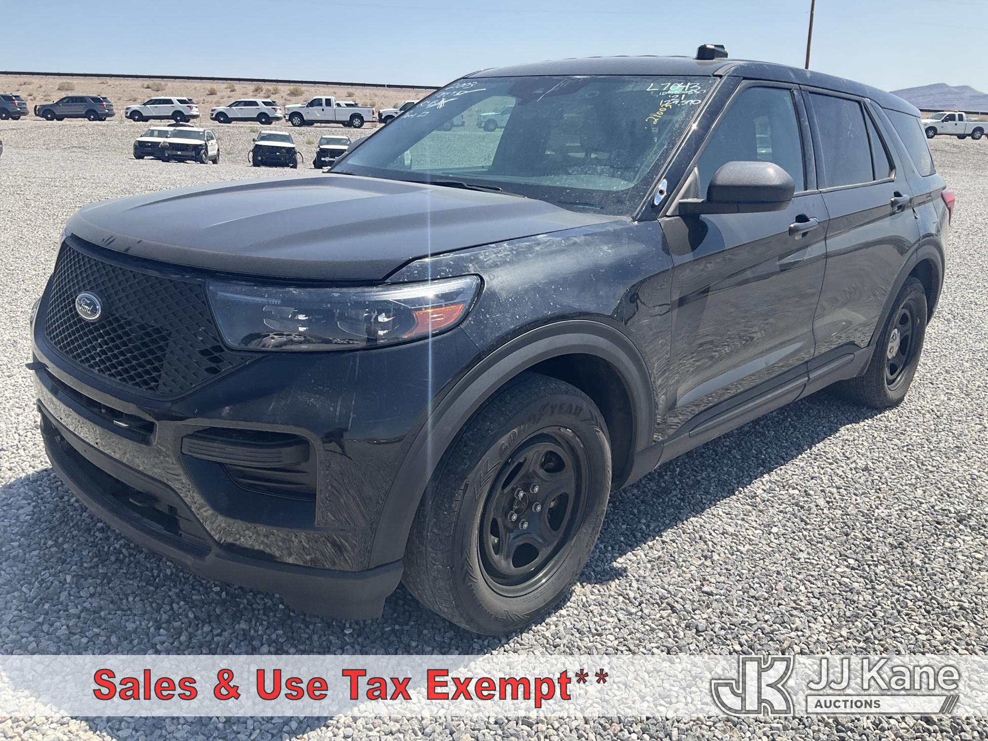 Las Vegas, NV) 2021 Ford Explorer AWD Police | Proxibid