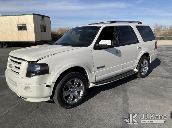 (Salt Lake City, UT) 2007 Ford Expedition 4x4 4-Door Sport Utility Vehicle Runs & Moves) (Rough idle