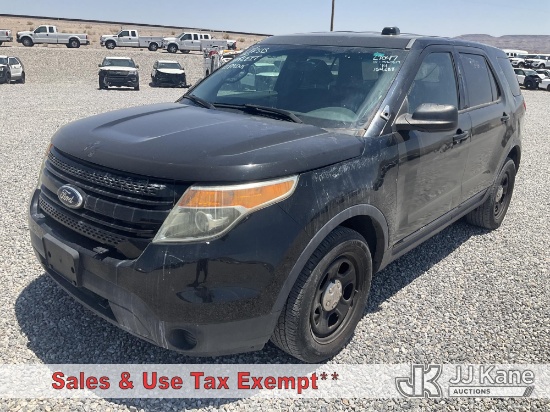 (Las Vegas, NV) 2014 Ford Explorer AWD Police Interceptor 4-Door Sport Utility Vehicle Runs & Moves)