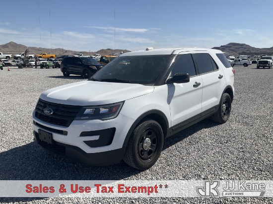 (Las Vegas, NV) 2016 Ford Explorer AWD Police Interceptor 4-Door Sport Utility Vehicle Runs & Moves)
