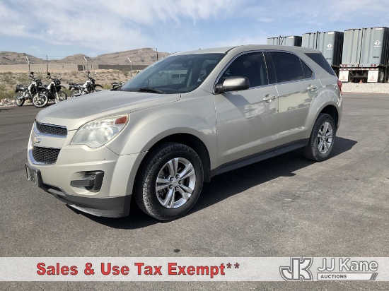 (Las Vegas, NV) 2015 Chevrolet Equinox 4-Door Sport Utility Vehicle Runs & Moves