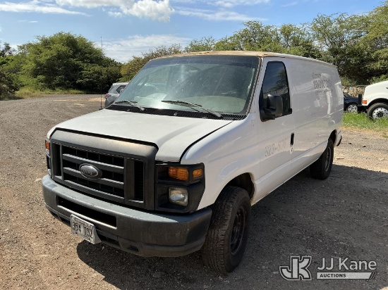 (Kapolei, HI) 2008 Ford E250 Cargo Van Runs & Moves) (Body/Paint Damage