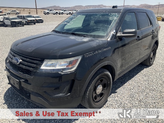 (Las Vegas, NV) 2019 Ford Explorer AWD Police Interceptor 4-Door Sport Utility Vehicle Runs & Moves)