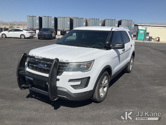 (Las Vegas, NV) 2016 Ford Explorer AWD Police Interceptor 4-Door Sport Utility Vehicle Runs & Moves)