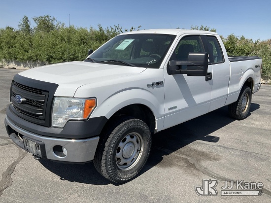 (Salt Lake City, UT) 2013 Ford F150 4x4 Extended-Cab Pickup Truck Runs & Moves