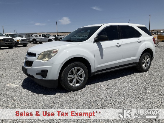 (Las Vegas, NV) 2013 Chevrolet Equinox 4-Door Sport Utility Vehicle Runs & Moves) (Paint Damage