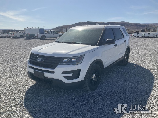 (Las Vegas, NV) 2016 Ford Explorer AWD Police Interceptor 4-Door Sport Utility Vehicle Runs & Moves