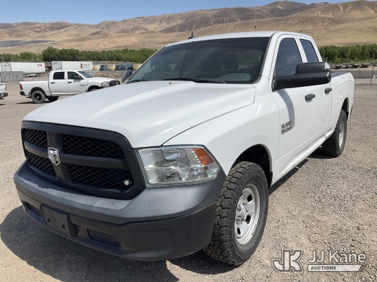 (Sparks, NV) 2015 RAM 1500 4x4 Extended-Cab Pickup Truck Not Running, Condition Unknown) (Missing En