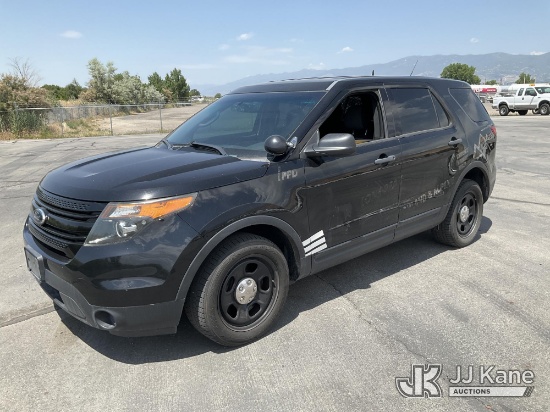 (Salt Lake City, UT) 2014 Ford Explorer AWD Police Interceptor 4-Door Sport Utility Vehicle Runs & M