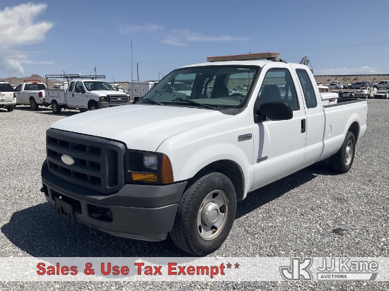 (Las Vegas, NV) 2007 Ford F250 Extended-Cab Pickup Truck Runs & Moves