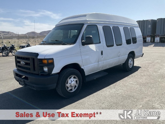 (Las Vegas, NV) 2008 Ford E350 Passenger Van Runs & Moves