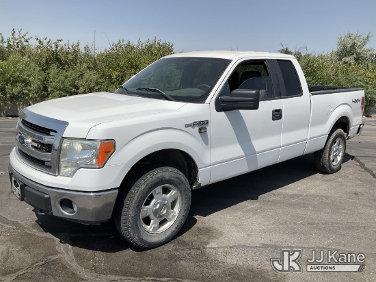 (Salt Lake City, UT) 2013 Ford F150 4x4 Extended-Cab Pickup Truck Runs & Moves