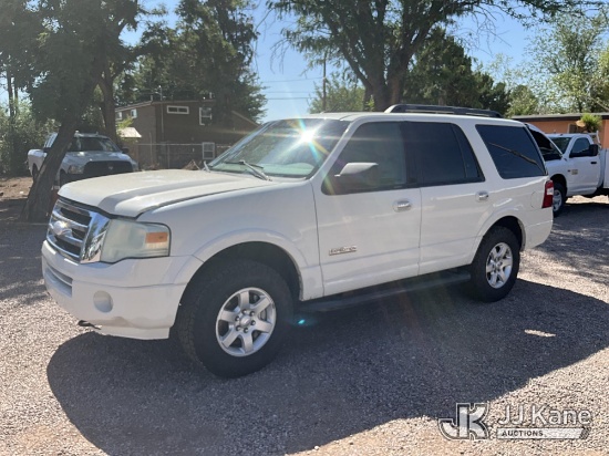 (Socorro, NM) 2008 Ford Expedition XLT 4x4 4-Door Sport Utility Vehicle, Cooperative owned Runs & Mo