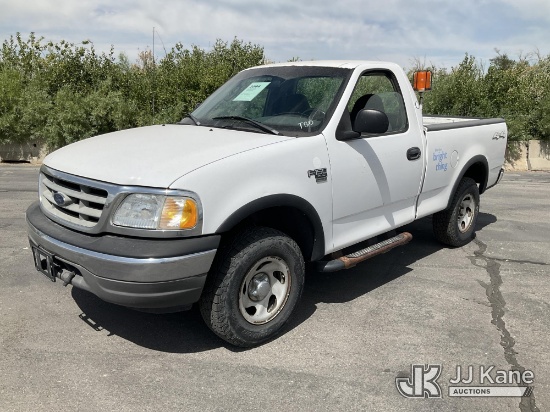 (Salt Lake City, UT) 2003 Ford F150 4x4 Pickup Truck Runs & Moves) (Weak Engine
