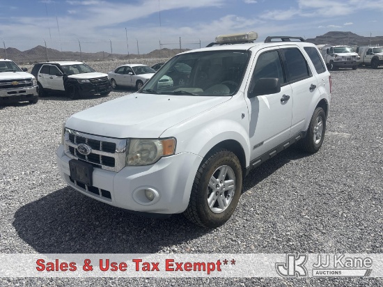 (Las Vegas, NV) 2008 Ford Escape Hybrid 4-Door Sport Utility Vehicle Runs & Moves) (TPMS Light On, P