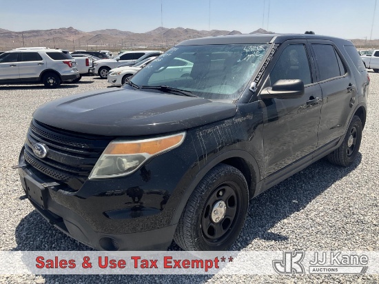(Las Vegas, NV) 2015 Ford INTERCEPTOR SUV 4-Door Sport Utility Vehicle Runs & Moves) (Interior Damag