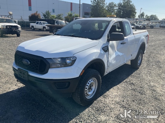(Portland, OR) 2022 Ford Ranger 4x4 Extended-Cab Pickup Truck Runs & Moves) (Wrecked, Airbags Deploy